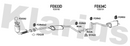 Klarius FE633D - Box With Centre Pipe  - Fits Ford Mondeo 1.8TD