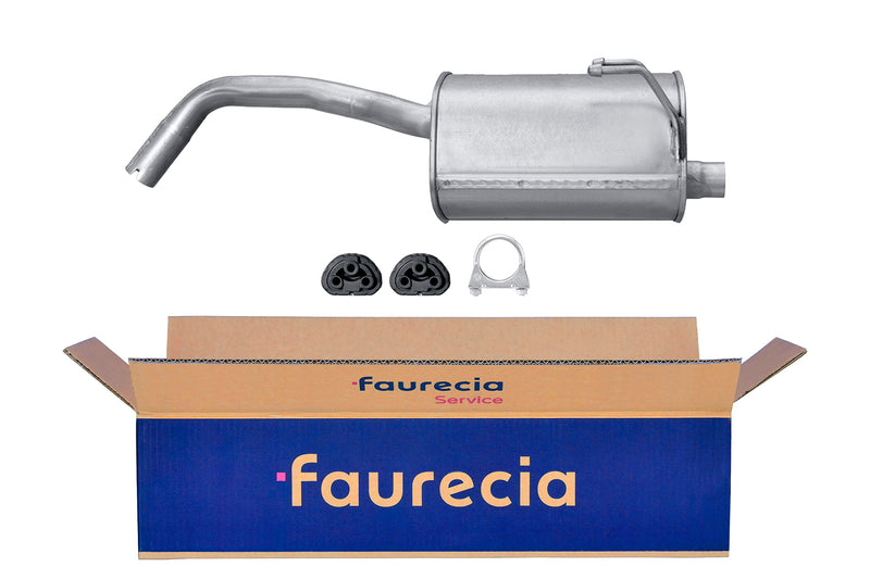 FAURECIA 8LD 366 030-861 Rear Muffler - Easy2Fit® Kit - fits OPEL ZAFIRA B