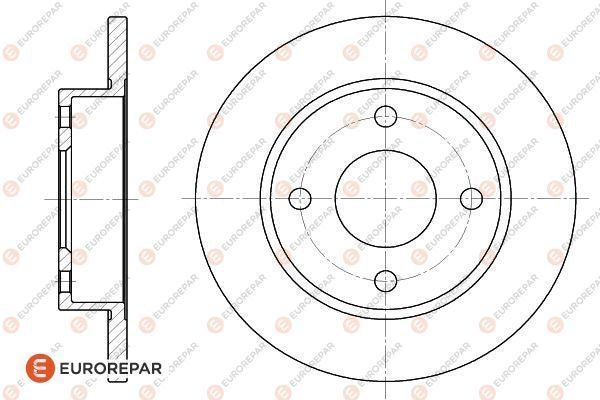 Eurorepar Brake Disc - 1618867480