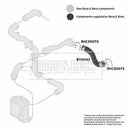 Borg & Beck Turbo Hose Part No -BTH1143