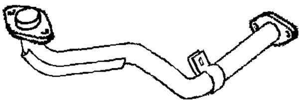 Klarius RN792L - Front Pipe