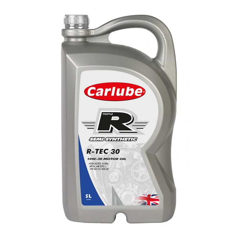 Carlube Triple R KEB005 10W30 Semi Synthetic Engine Oil 5L