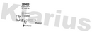 Klarius 390400 - Catalyst & Dpf Combined  - Fits Volkswagen Polo 1.6TDi