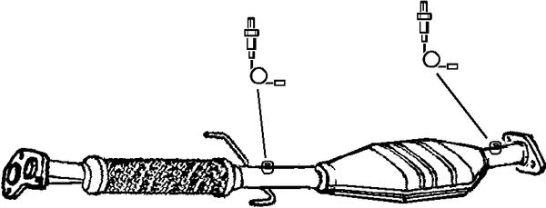 Klarius 380183 - Catalyst Incl Frnt Pipe Non Ta