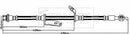 Borg & Beck Brake Hose Part No -BBH7946