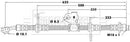 Borg & Beck Brake Hose Part No -BBH6199