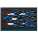 Draper 5PC S/Grip Mini Plier Set - 63215