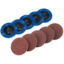 Draper ALU-Oxide Disc 50mm Assort(10) - 75615