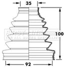 First Line Cv Joint Boot Kit Part No -FCB2384