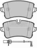Borg & Beck Rear Brake Pad Set -BBP2292