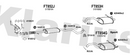 Klarius FT852J - Box With Centre Pipe  - Fits Fiat 500 1.4i