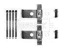 Borg & Beck Fitting Kit - Pads Part No -BBK1580