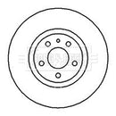 Borg & Beck Brake Disc (Pair)  - BBD4083
