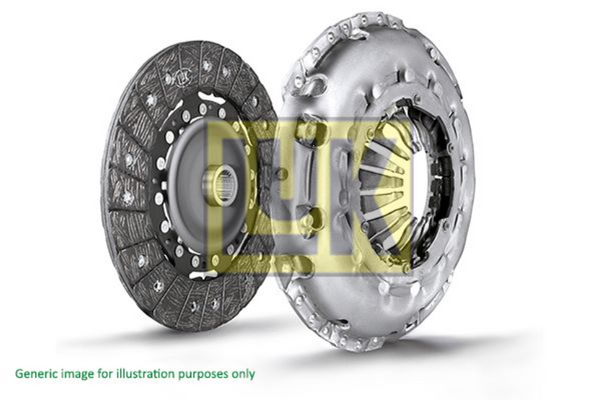 LuK 3PC Clutch Kit (Cover,Plate & Bearing) 621310200 OE Quality