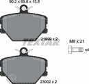 Textar Brake Pad Set - 2199901