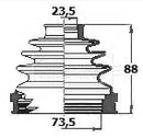 Borg & Beck Cv Joint Boot Kit Part No -BCB6133