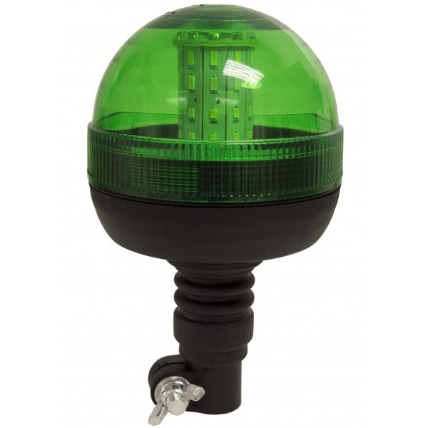 12/24V Green Flexi Mount Led Beacon R10 Ip66