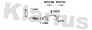 Klarius FE1152W - Box With Tail Pipe  - Fits Ford Transit 2.4TDCi