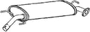 Klarius TY742W - Box With Centre Pipe  - Fits Toyota RAV4 2.2D-4D