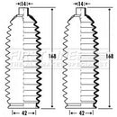 First Line Steering Gaiter Kit Part No -FSG3344