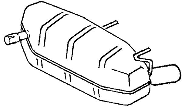 Klarius GM635T - Box With Tail Pipe