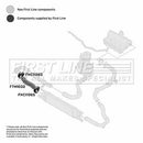 First Line Emission Cntrl Hose Part No -FTH1032