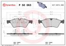 Brembo Brake Pad Set - P50063
