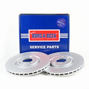 Borg & Beck Brake Disc Pair Part No -BBD4717