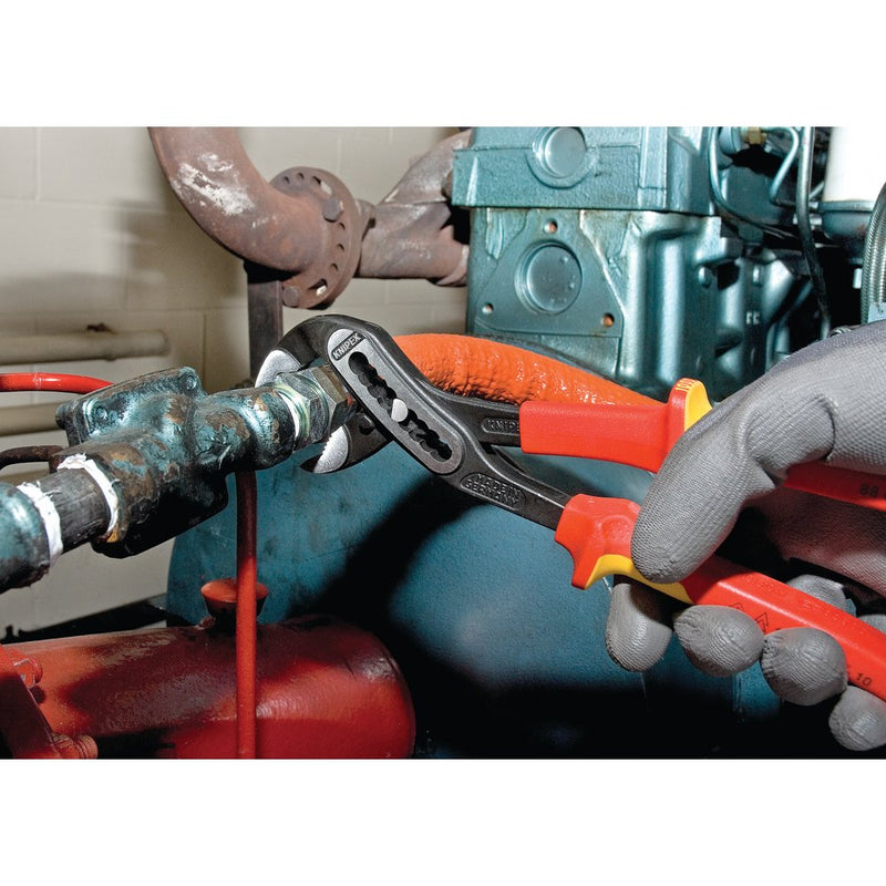 Knipex Alligator 88 08 250UKSBE VDE Fully Insulated Waterpump Pliers, 250mm