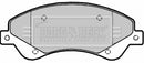 Borg & Beck Front Brake Pad Set -BBP1965