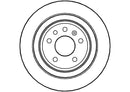 Disctech Brake Disc - Fits Saab, Toyota - ABD2943 - Rear Axle