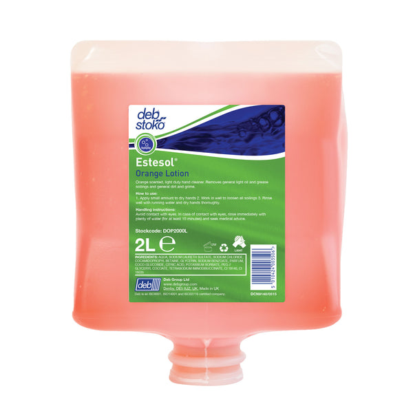 Step 2: Hand Cleaning - Estesol® Orange Lotion - 895497