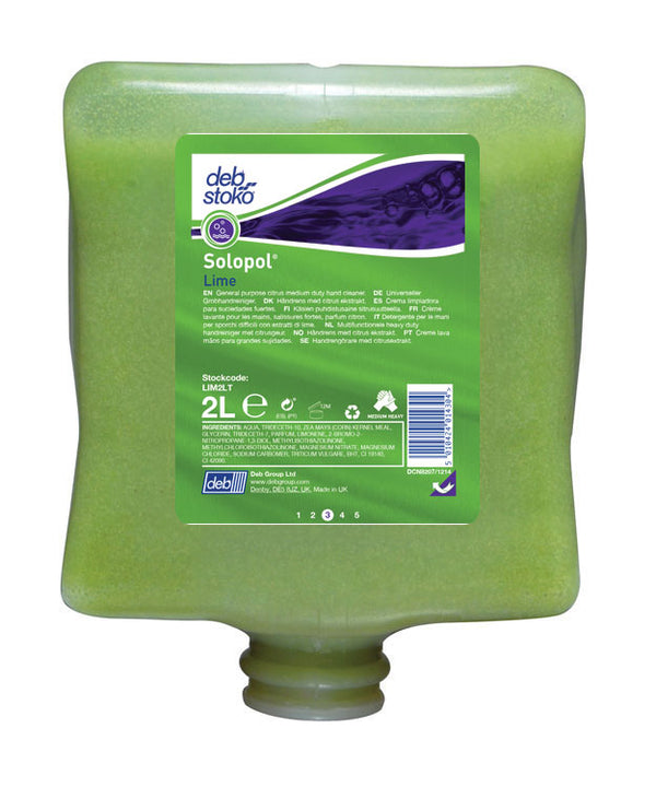 Step 2: Hand Cleaning - Solopol® Lime - 865525 x4