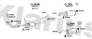 Klarius CL297W - Box With Centre Pipe  - Fits Mitsubishi Colt 1.3i