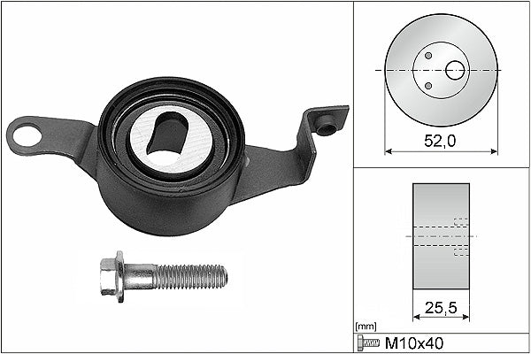 INA Tensioner Pulley - Timing Belt - Part No - 531022510