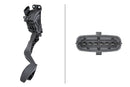 HELLA 6PV 009 949-821 Sensor, accelerator pedal position - for left-hand drive vehicles - 6-pin connec