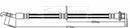 Borg & Beck Brake Hose Part No -BBH8226