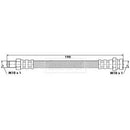 Borg & Beck Brake Hose Part No -BBH6515