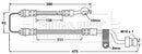 Borg & Beck Brake Hose Part No -BBH7467