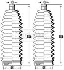 Borg & Beck Steering Gaiter Kit Part No -BSG3360