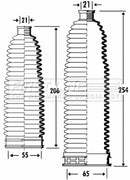 First Line Steering Gaiter Kit Part No -FSG3270