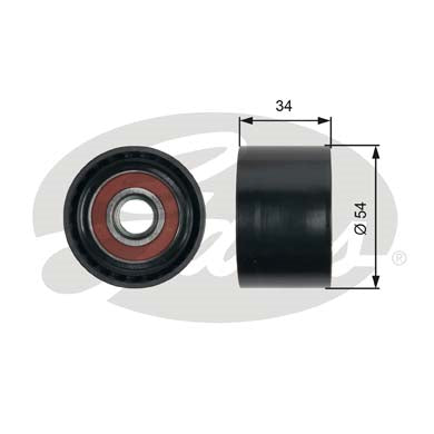 Gates DriveAlign Idler Pulley - T36453