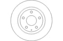 Disctech Brake Disc - Fits Hyundai, Mazda - ABD2632 - Rear Axle