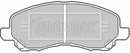 Borg & Beck Front Brake Pad Set -BBP1831