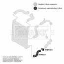 Borg & Beck Turbo Hose Part No -BTH1664