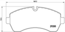 Brembo Brake Pad Set - P50059