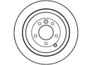 Disctech Brake Disc - Fits Land rover - ABD2180 - Rear Axle