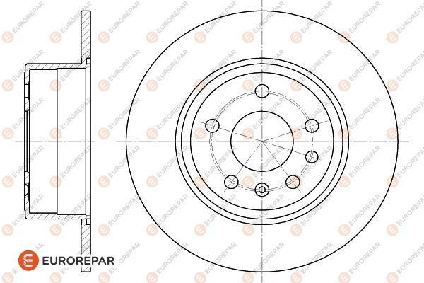 Eurorepar Brake Disc - 1618874980