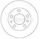 Borg & Beck Brake Disc Single Part No -BBD5770S