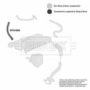 Borg & Beck Turbo Hose Part No -BTH1369